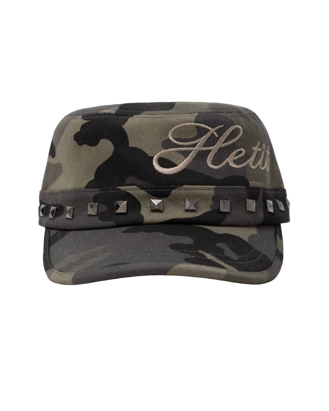 hetit-fw-25-stud-military-cap-camo-camo-s