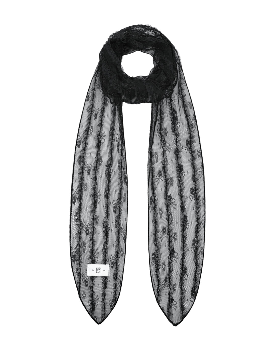 daynee-ss-26-petal-lace-scarf-black-black-s