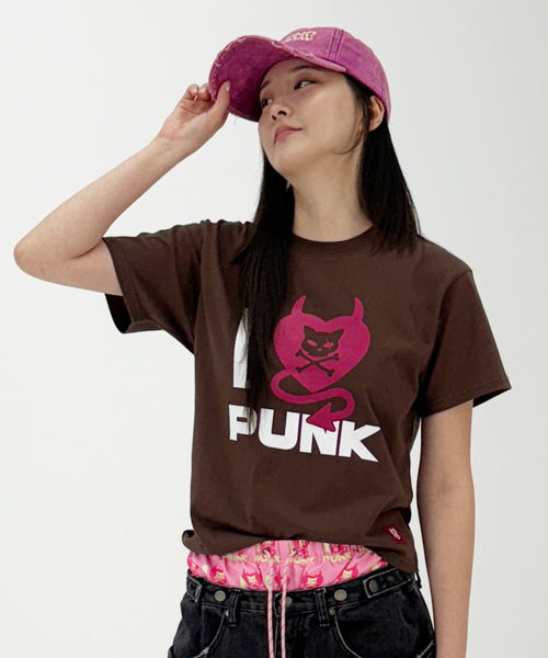 keemhii-ss-26-i-punk-devil-heart-t-shirt-brown-brown-t-shirt-brown-s