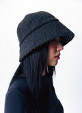 guwolsibil-fw-26-cozy-reversible-bonnet-hat-charcoal-melange-charcoal-melange-s