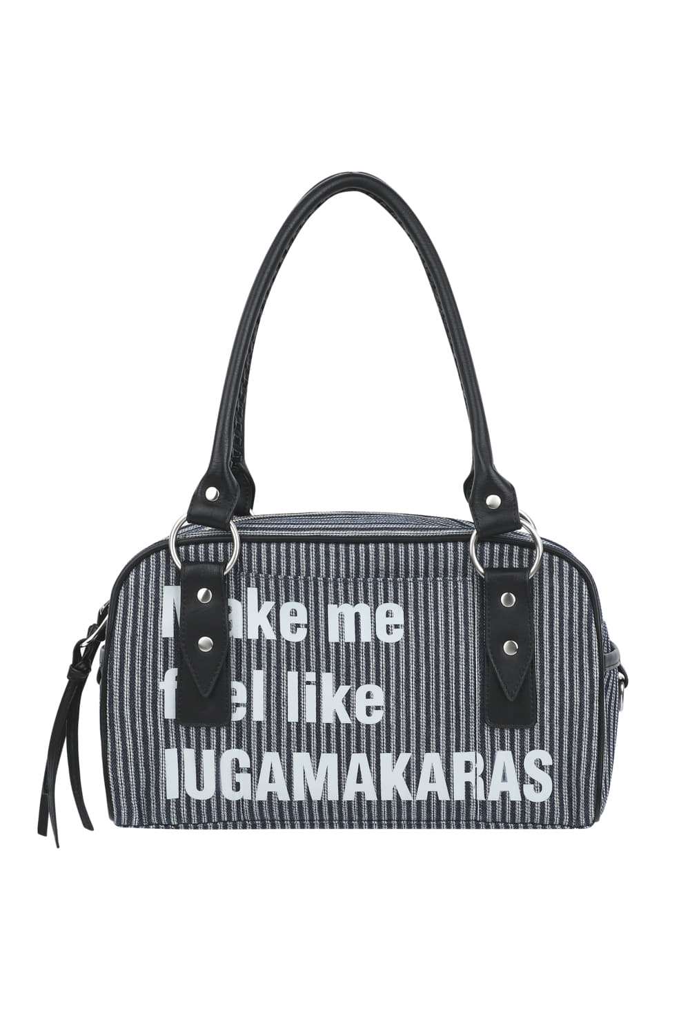 iugamakaras-ss-25-striped-typography-bowling-bag-stripe-s