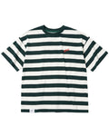 libere-ss-26-logo-border-t-shirt-green-green-s