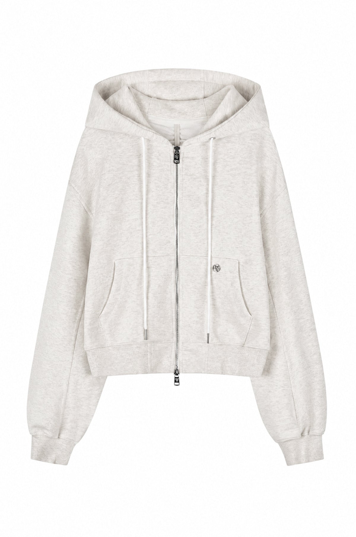 gimmetheyoung-fw-26-g-back-shirring-hood-zip-up-oatmeal-oatmeal-s