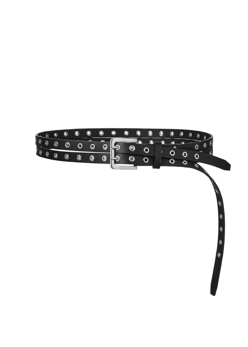 another-youth-ss-26-double-eyelet-strap-belt-black-s