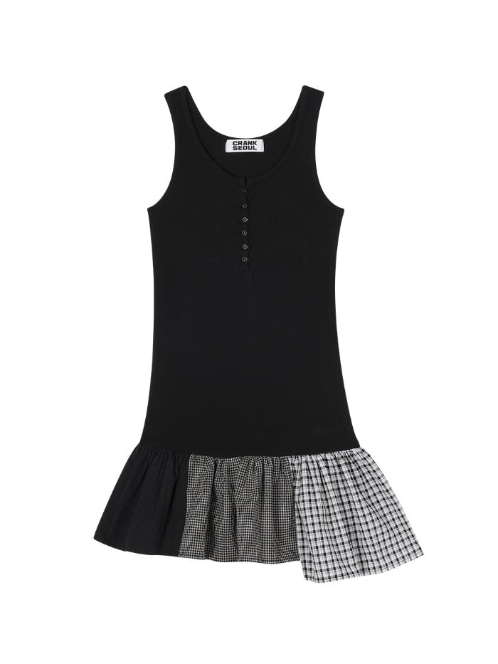 crank-ss-25-check-flare-dress-black-black-s