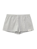 glowny-ss-25-button-fly-mini-shorts-melange-gray-melange-gray