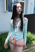 losesleepover-fw-26-fairy-dust-puff-shorts-burnt-peach-burnt-peach-s