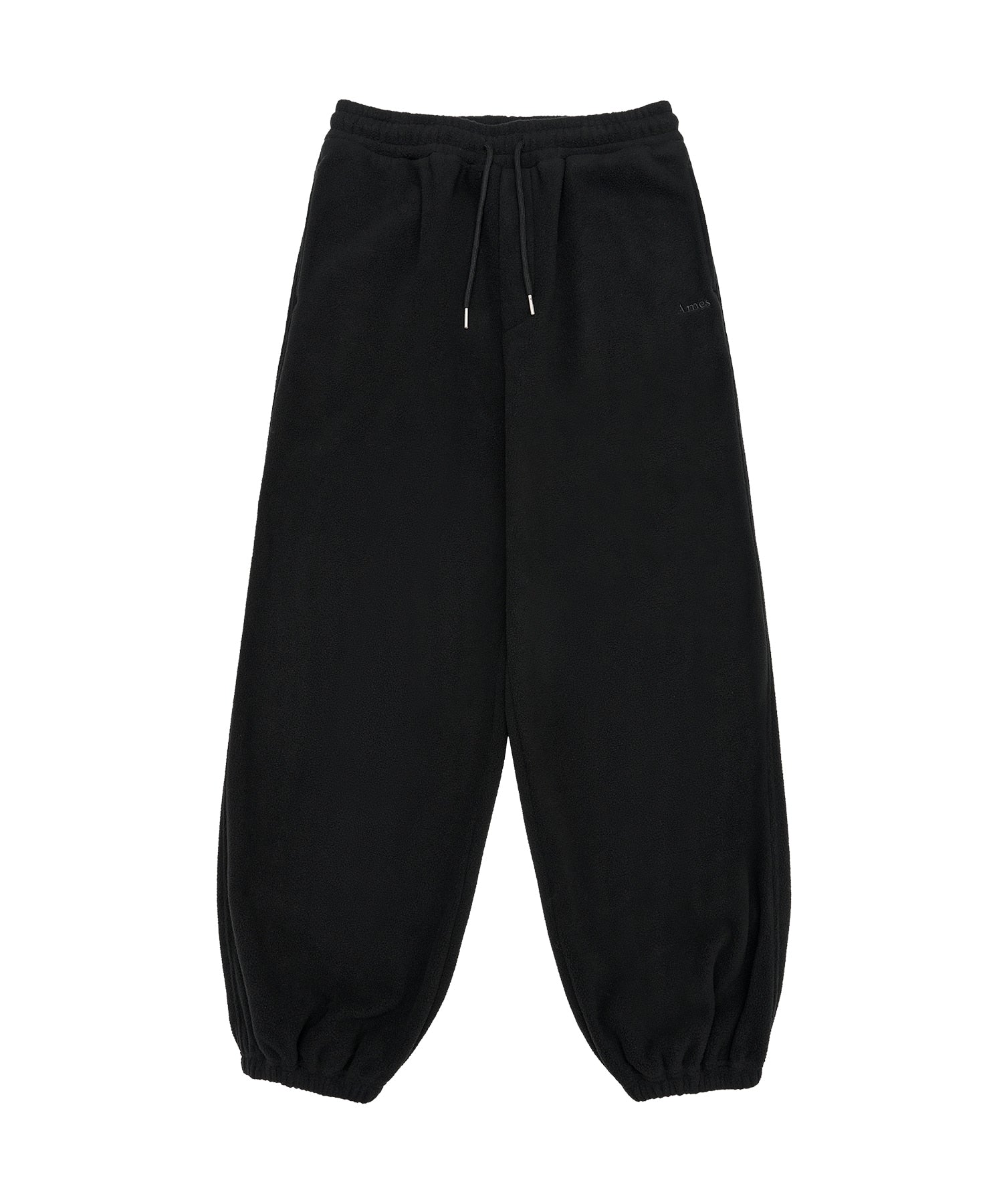 ames-worldwide-fw-25-fleece-wide-jogger-pants-black-black-s
