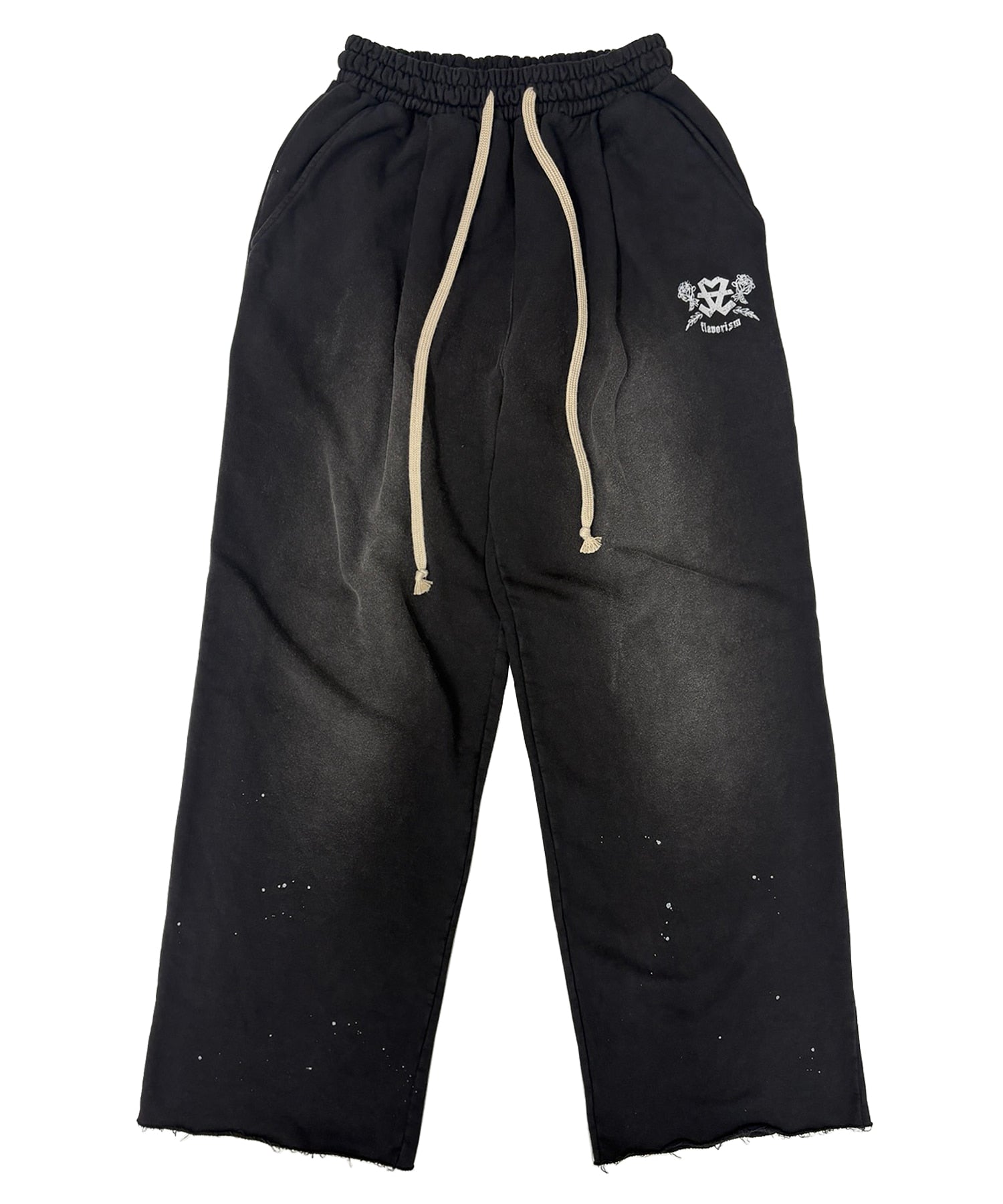 flavorism-ss-25-vtg-washed-one-tuck-wide-sweat-pants-tp0065-faded-black-s