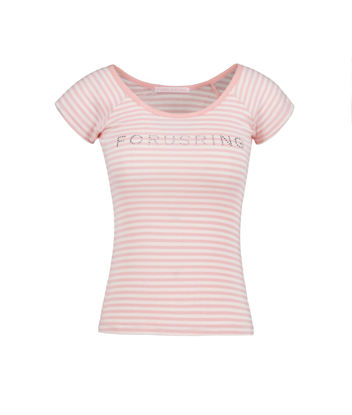 forusring-ss-26-b-jewel-logo-tee-pink-stripe-pink-stripe-s