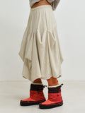 plzproject-fw-26-wave-terry-skirt-beige-beige-s