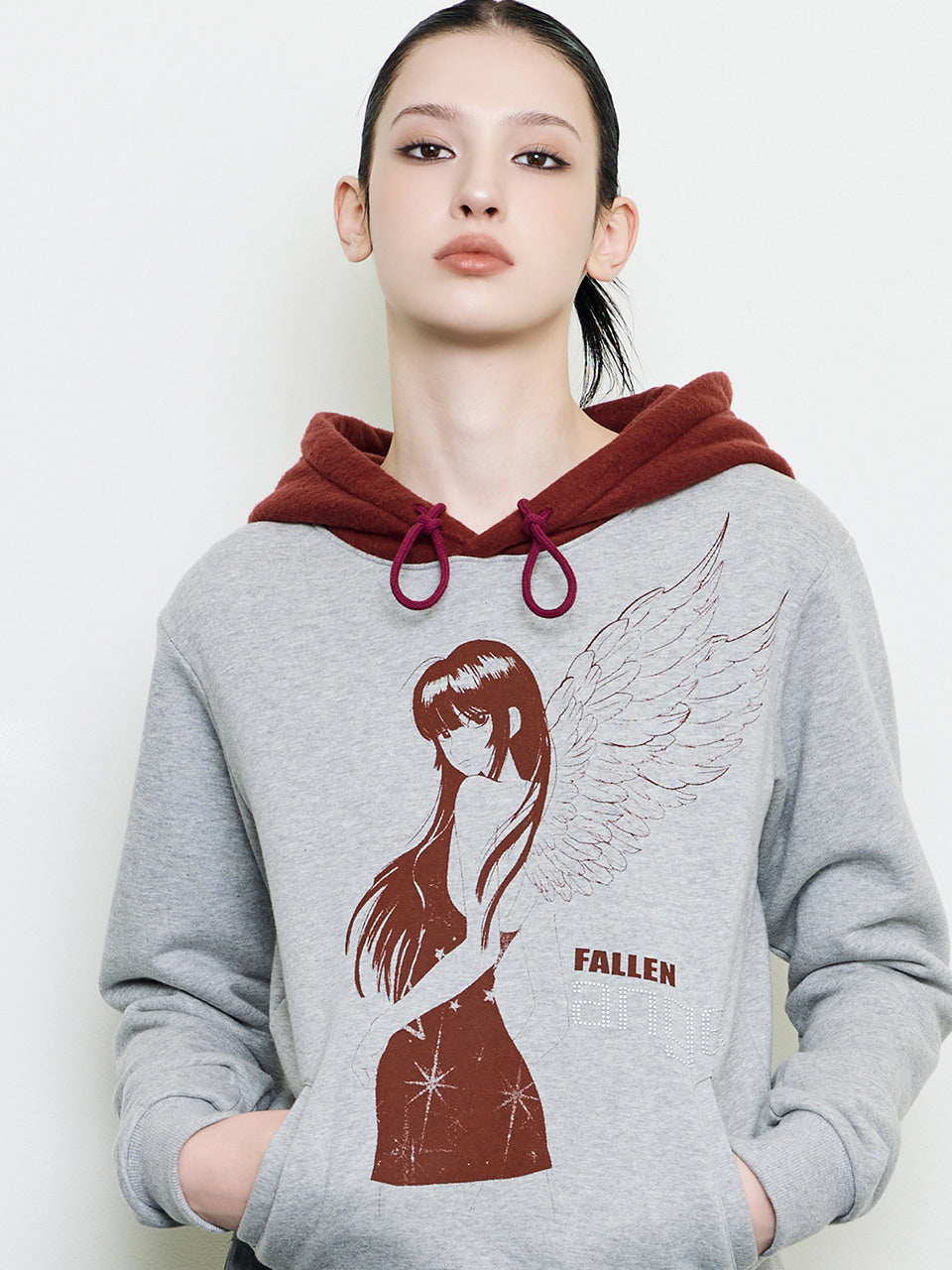 luv-is-true-fw-25-ev-angel-hood-tee-gray-gray-s