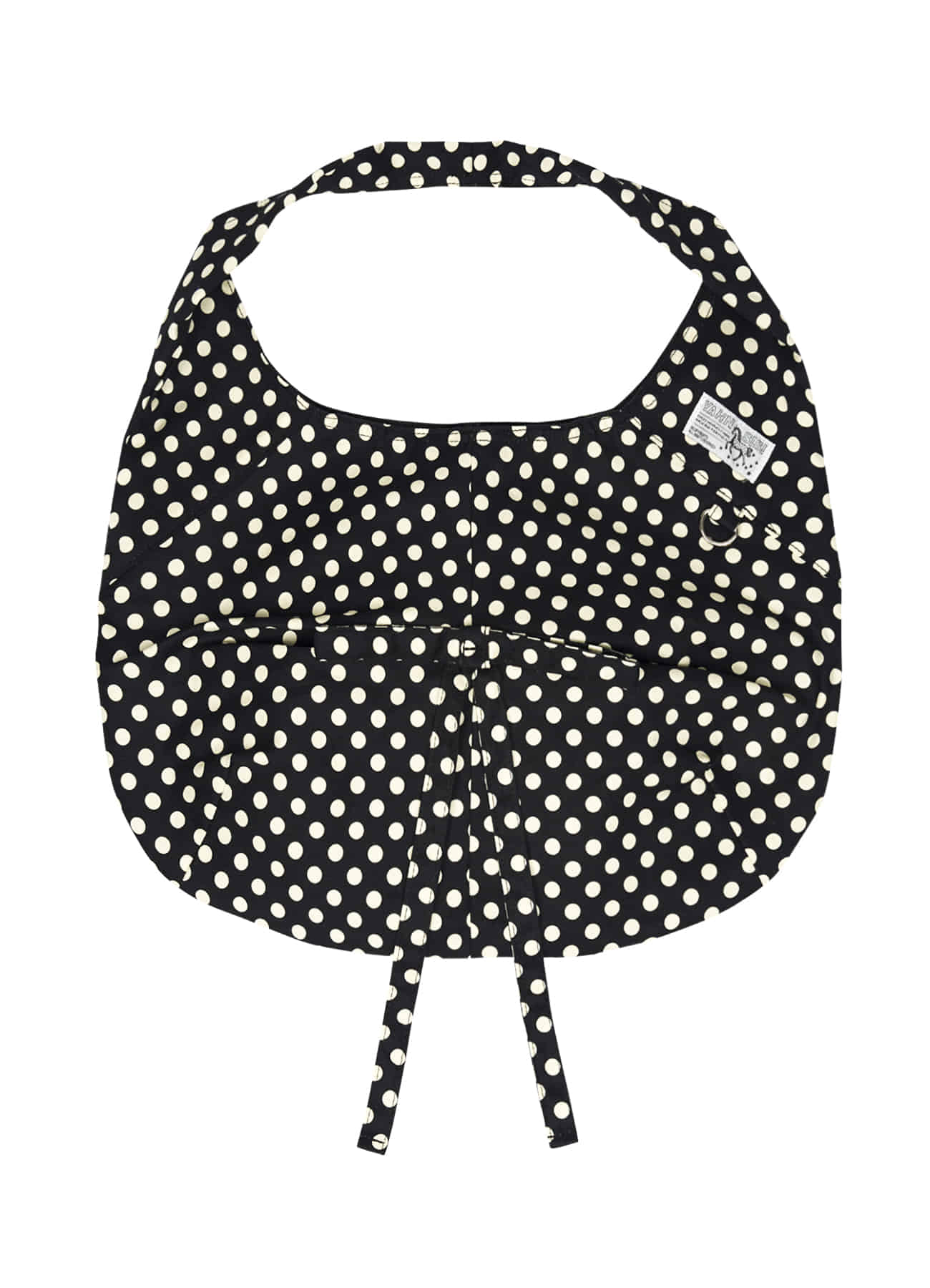yahn-sisi-ss-25-reversible-bow-canvas-bag-dot-black