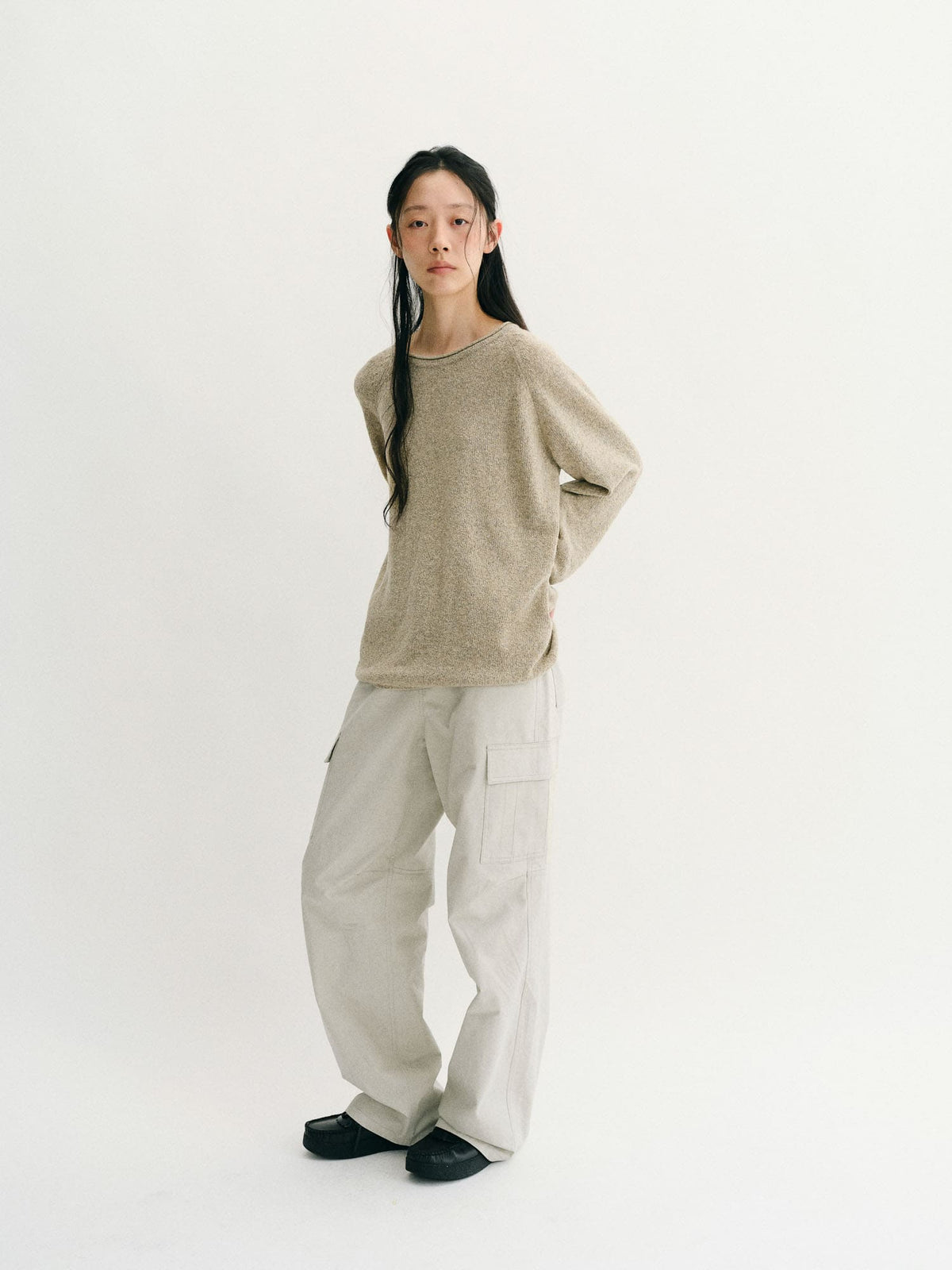 thefeu-fw-26-soft-boucle-knit-oat-beige-beige-s
