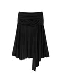 glowny-ss-26-draped-wave-skirt-black-black-s