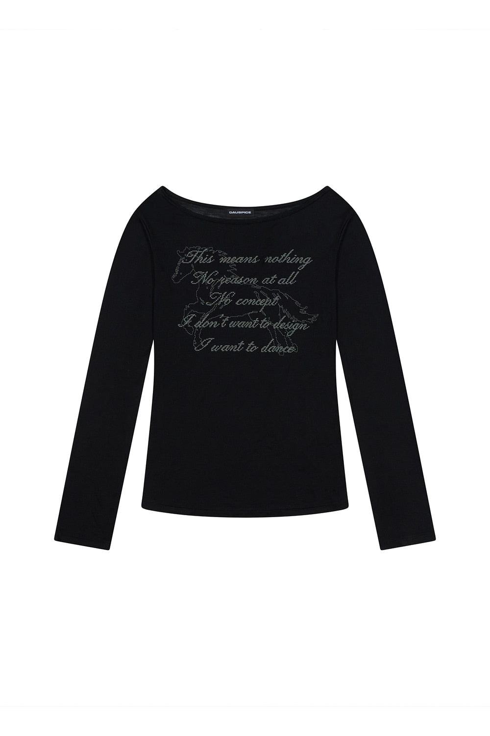 dauspice-ss-26-duc-lettering-sheer-long-sleeve-black-black-s