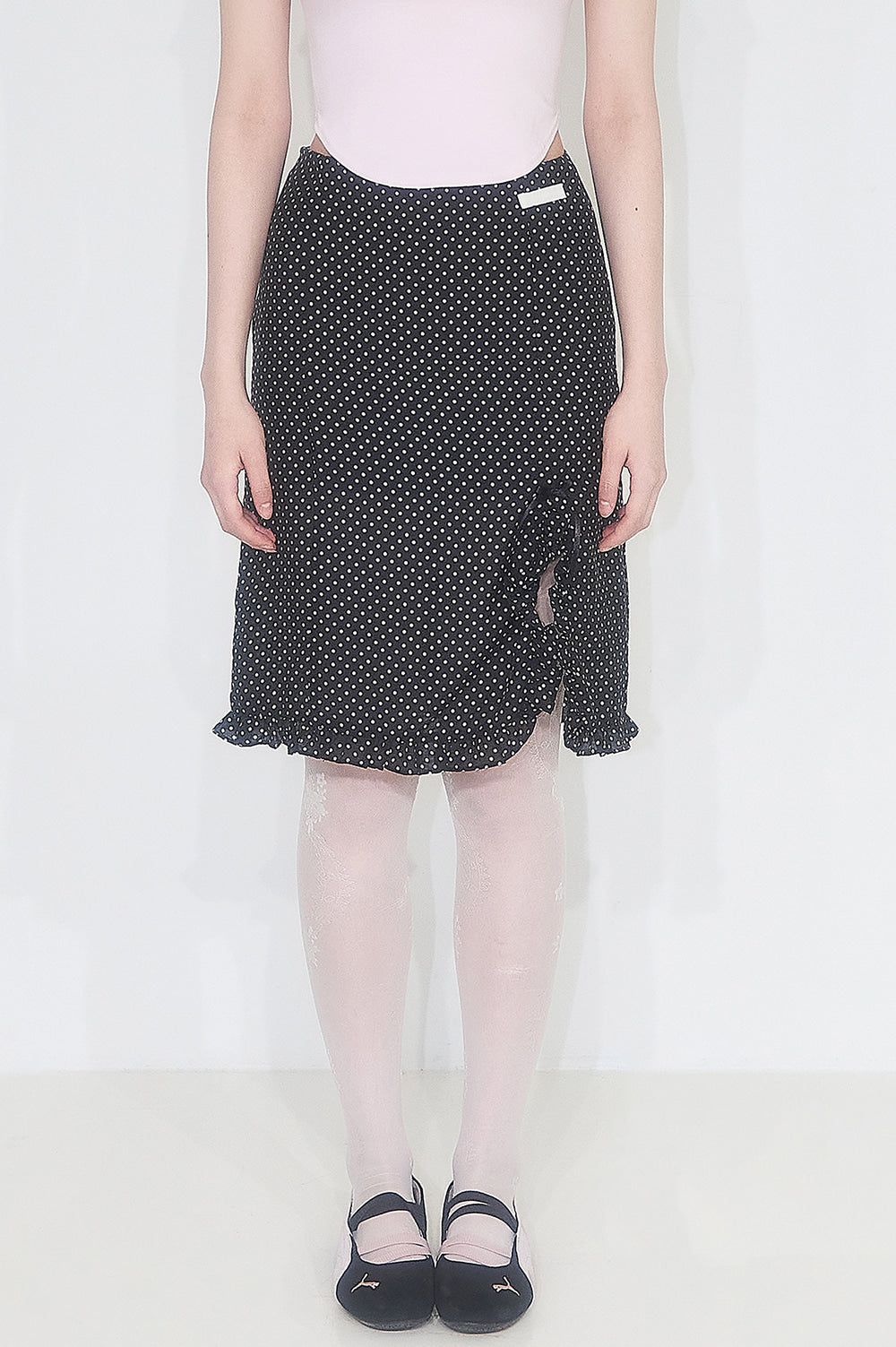 illigo-ss-25-dot-seethrough-midi-skirt-black