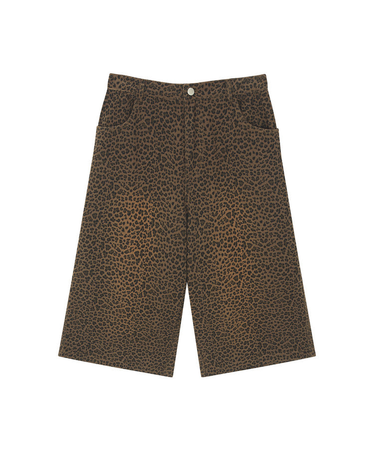 tonsil-fw-26-washed-leopard-bermuda-pants-brown-brown-s