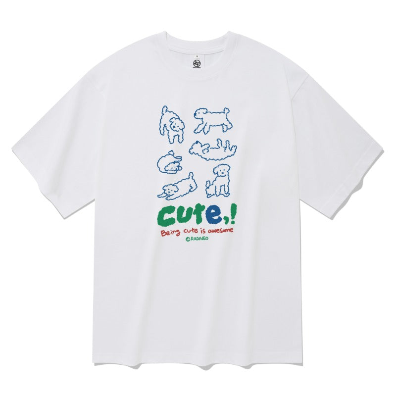 radineo-ss-25-cute-short-sleeve-t-shirt-white-white-s