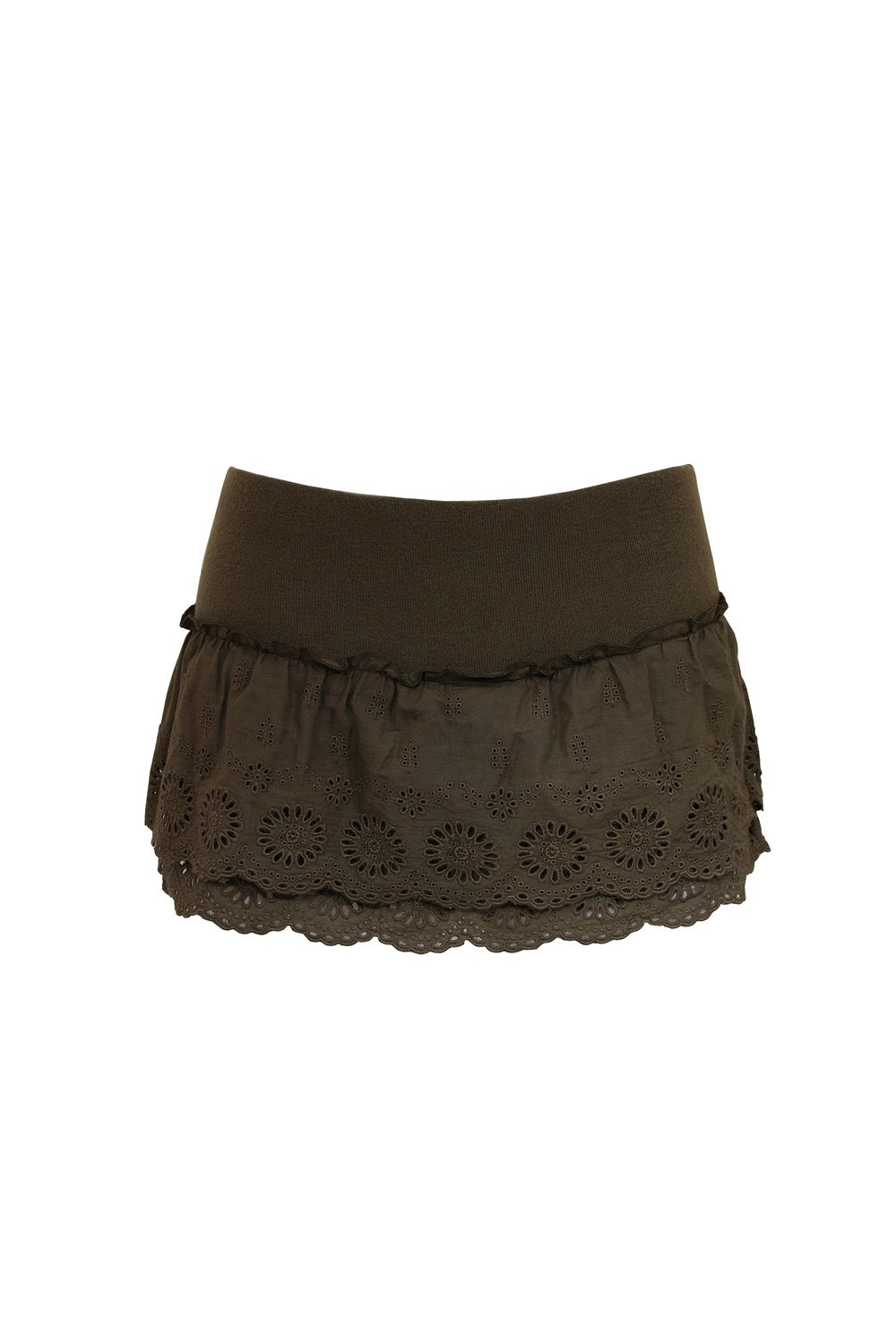 odd-one-out-fw-25-cotton-lace-skirt-pants-brown-brown-s