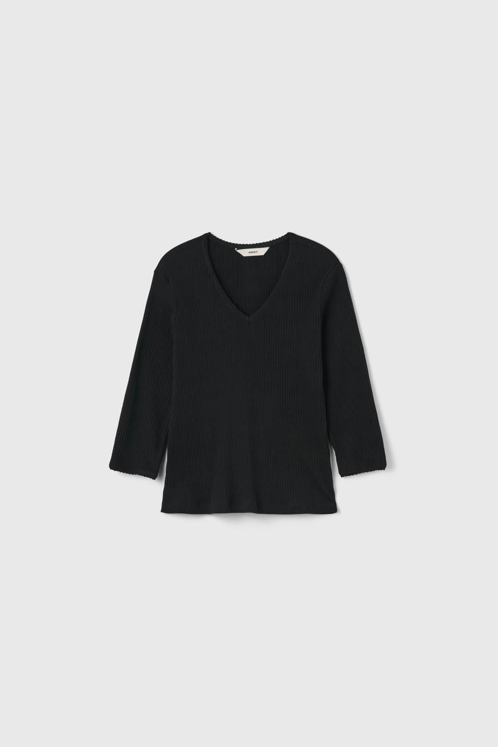 anedit-fw-26-i-rachel-lace-v-neck-midi-sleeve-black-black-s