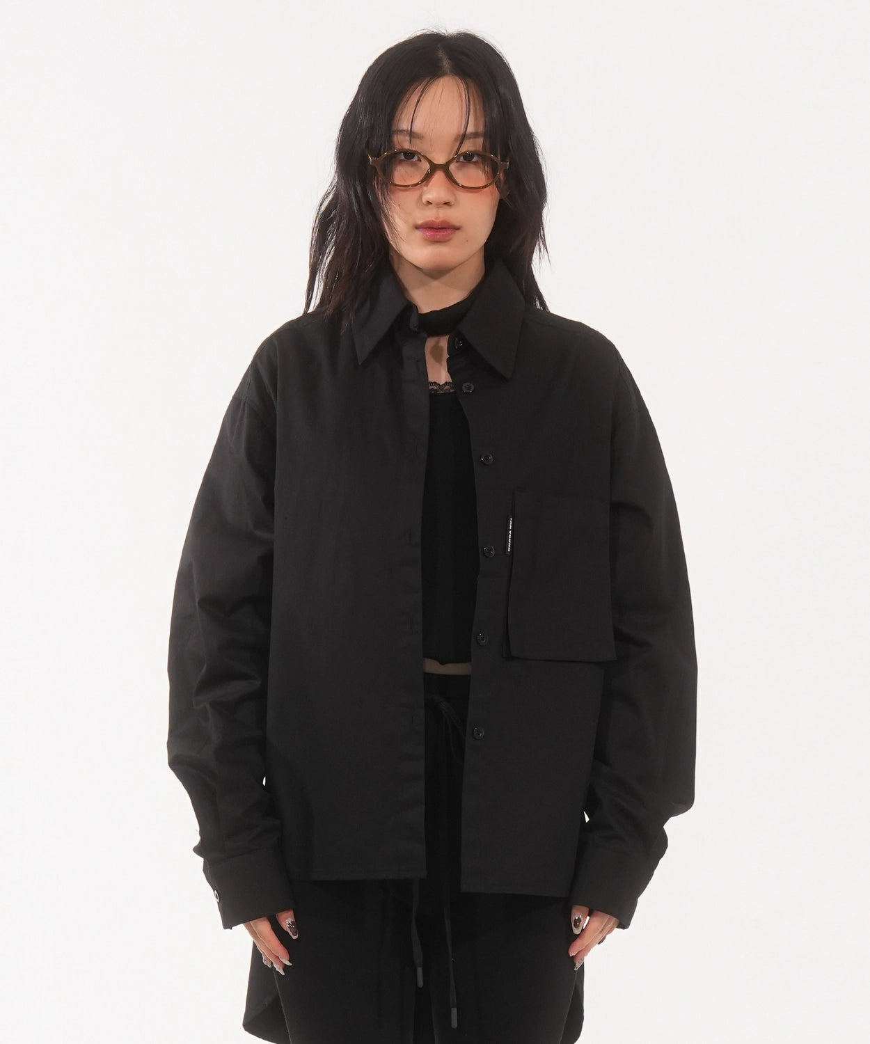 fanyoung-fw-25-unbalanced-shirt-black-black-s