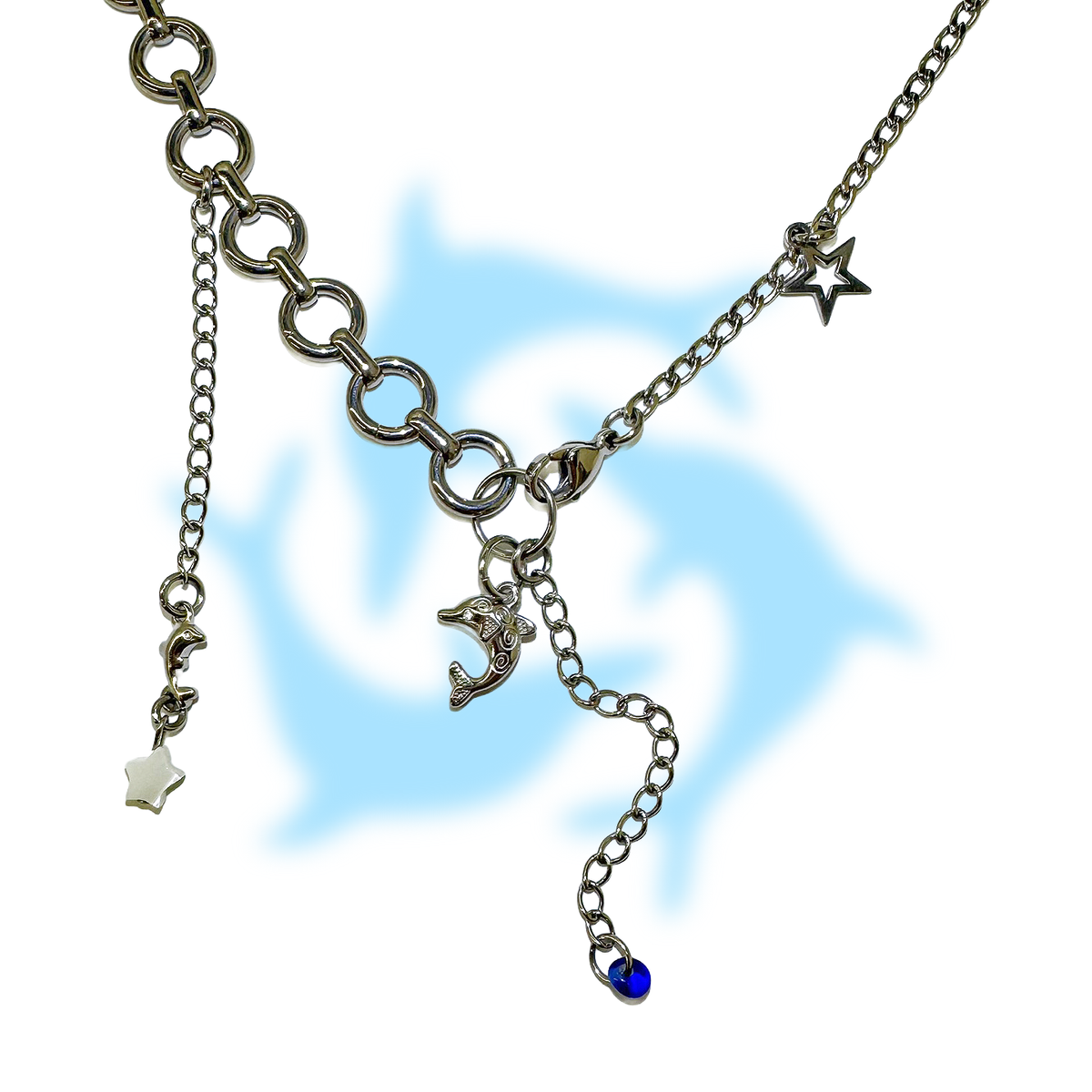 3amgang-fw-26-dolphin-dream-necklace-silver-s