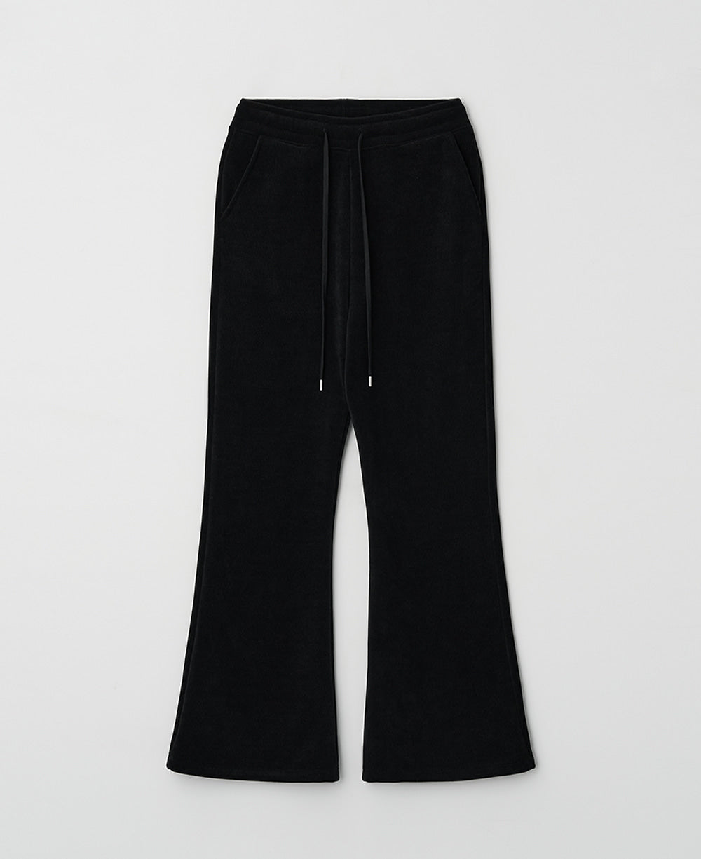 step-around-fw-25-fleece-lined-bootcut-banding-pants-black-black-s