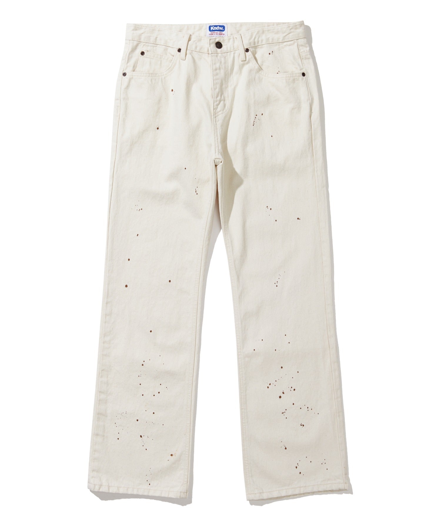 knd-ss-26-97-lc-splatter-bootscut-denim-pants-ecru-denim-s