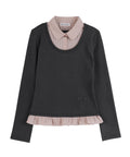 high-school-disco-ss-26-shirt-layered-long-sleeve-charcoal-charcoal-s