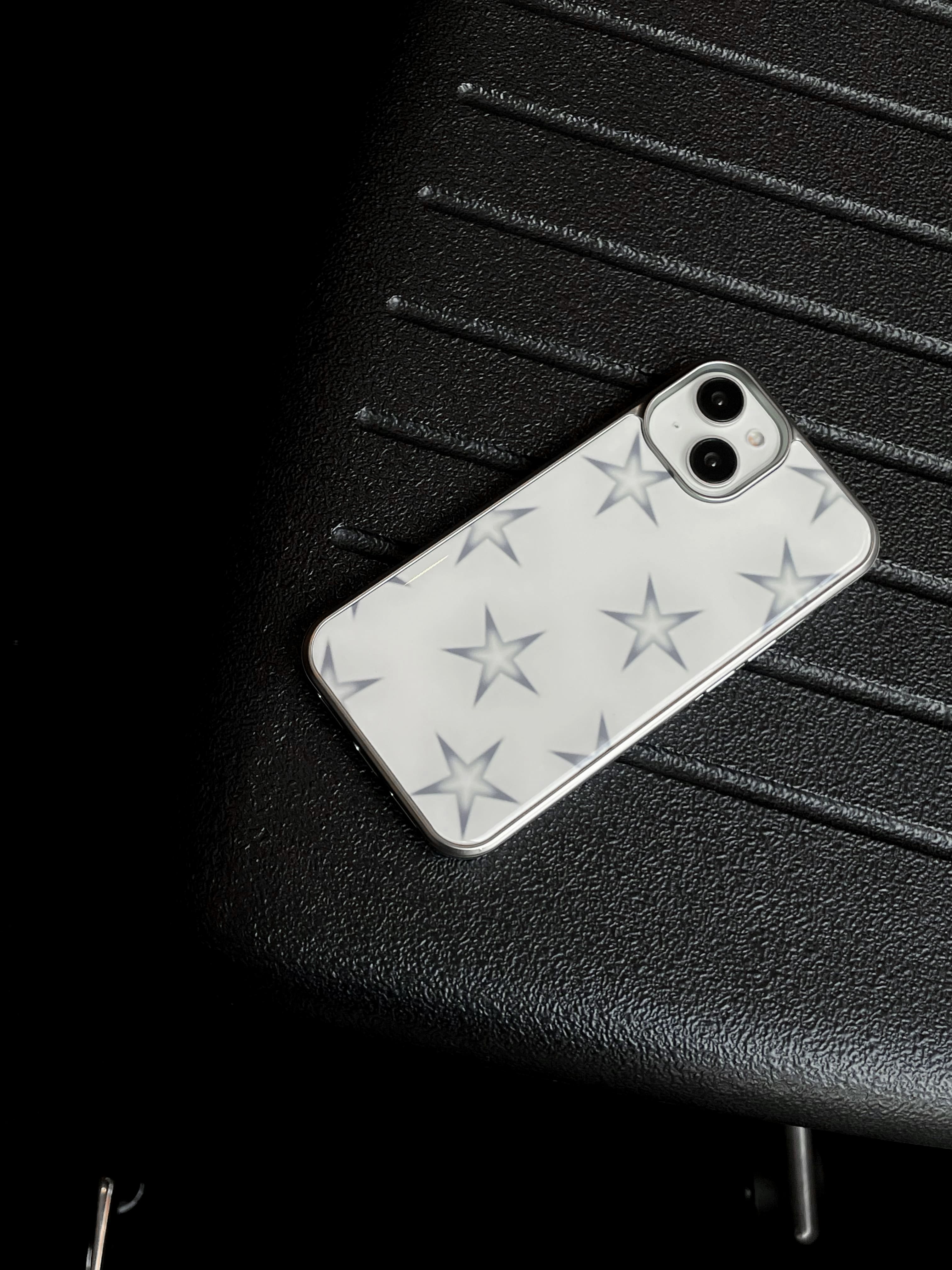 FAKEJAZZ SOCIAL CLUB Silver stars silver epoxy bumper