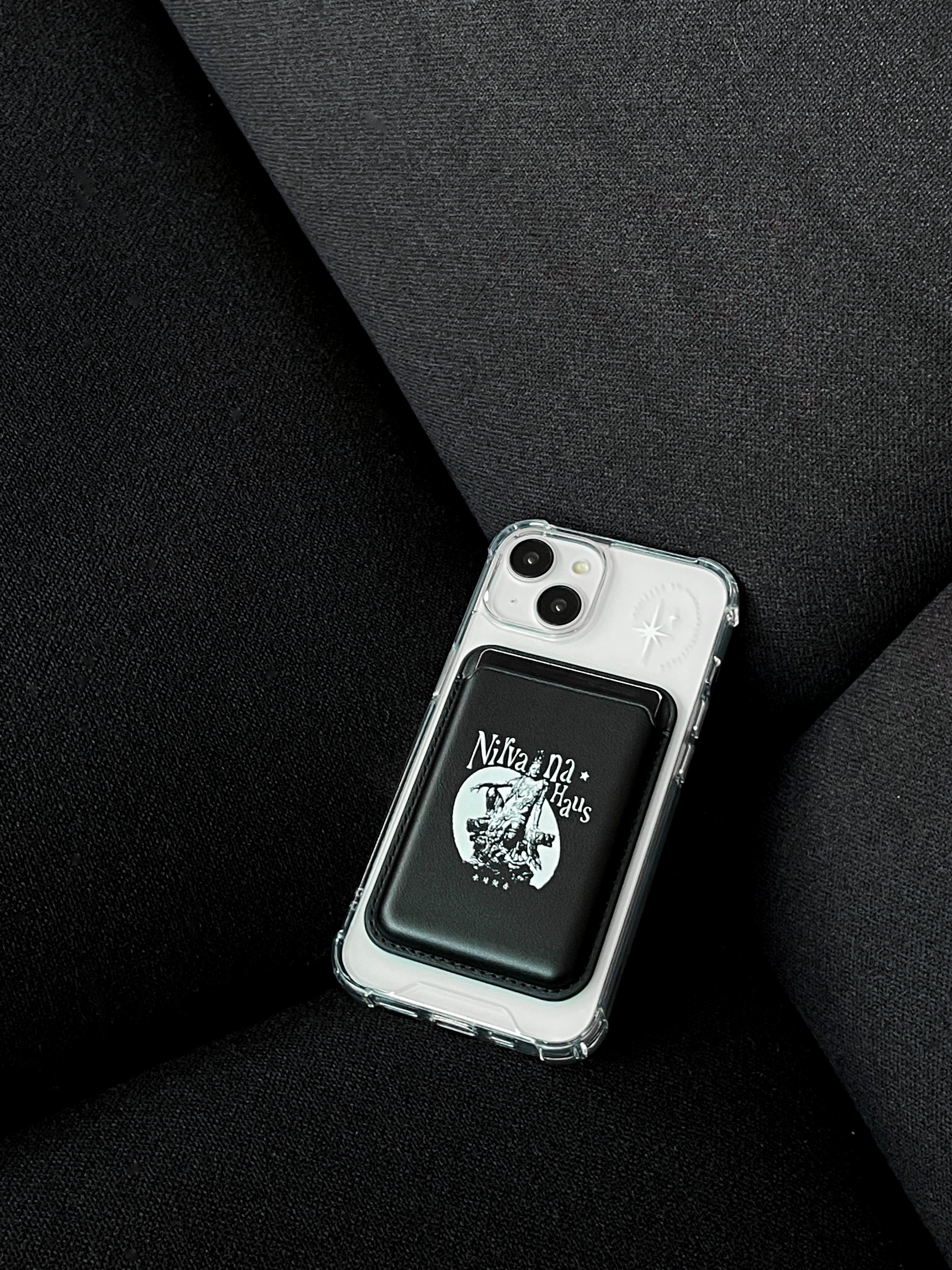 FAKEJAZZ SOCIAL CLUB Nirvana haus magsafe card wallet