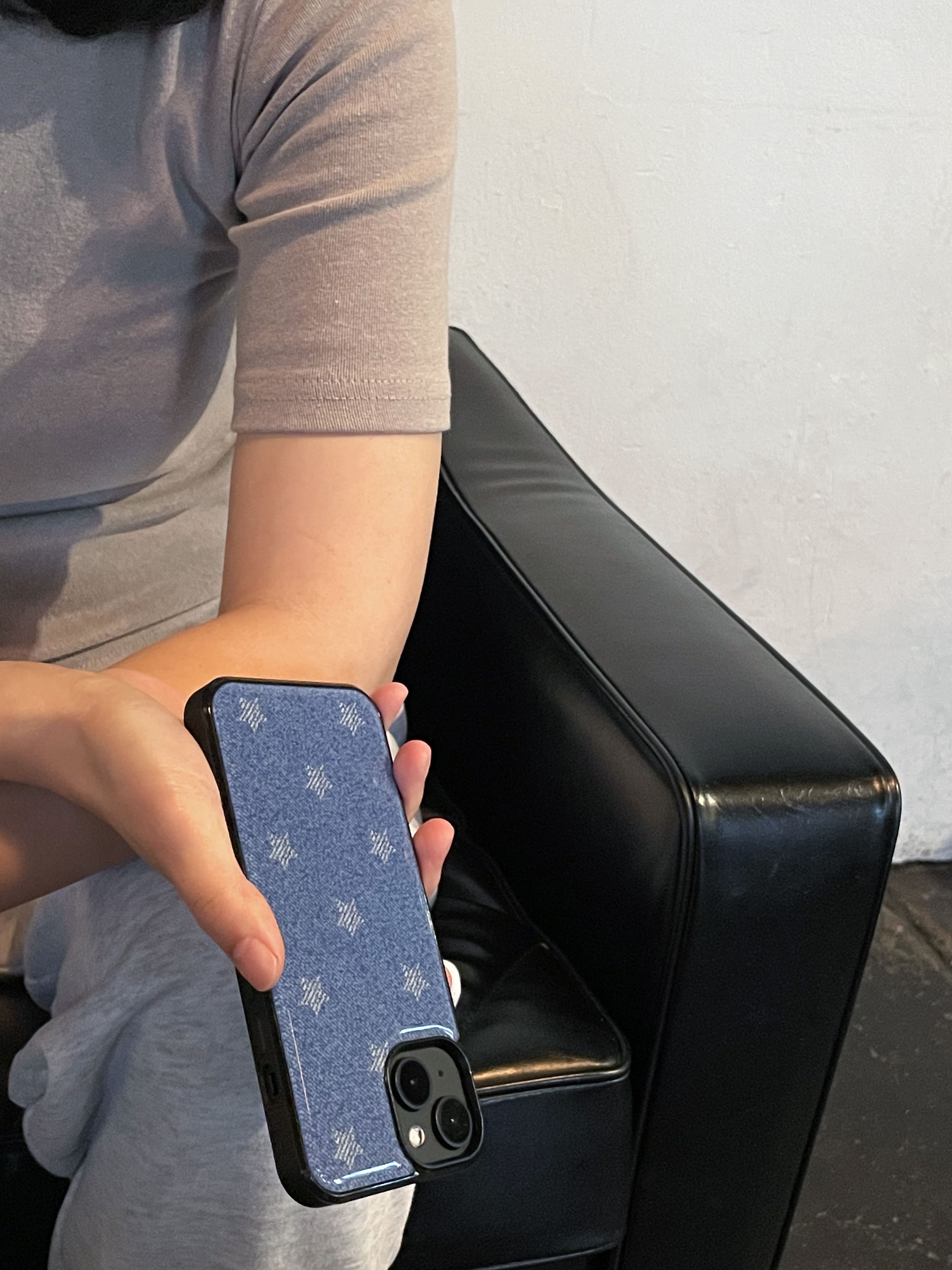 FAKEJAZZ SOCIAL CLUB Star denim epoxy bumper