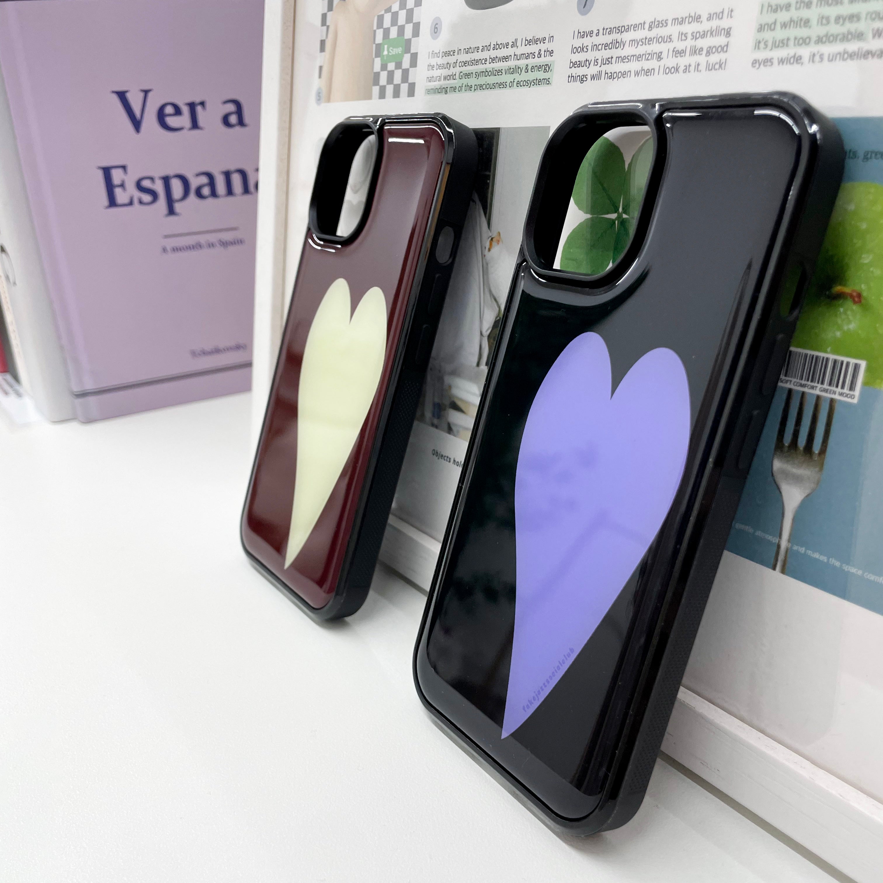 FAKEJAZZ SOCIAL CLUB Vanilla heart epoxy bumper