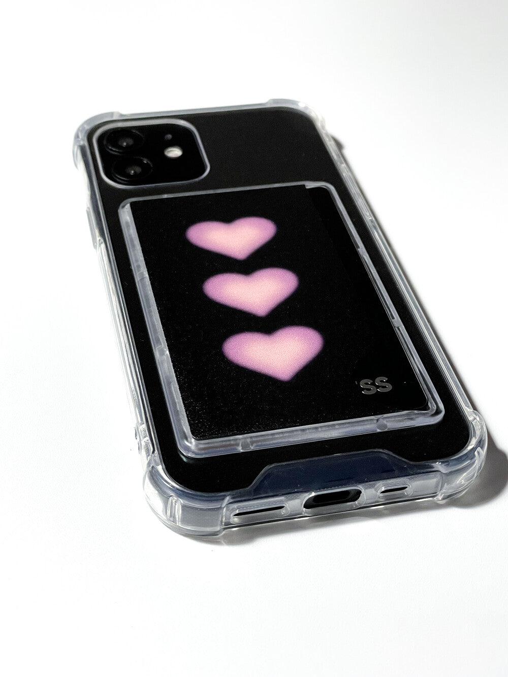 FAKEJAZZ SOCIAL CLUB Flatty heart cardcase