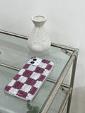 FAKEJAZZ SOCIAL CLUB Checker knit magsafe