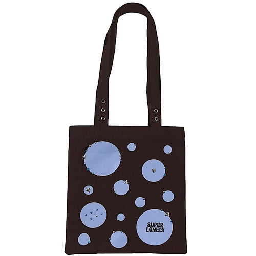 superlonely-ss-25-dot-gem-canvas-bag-dark-brown