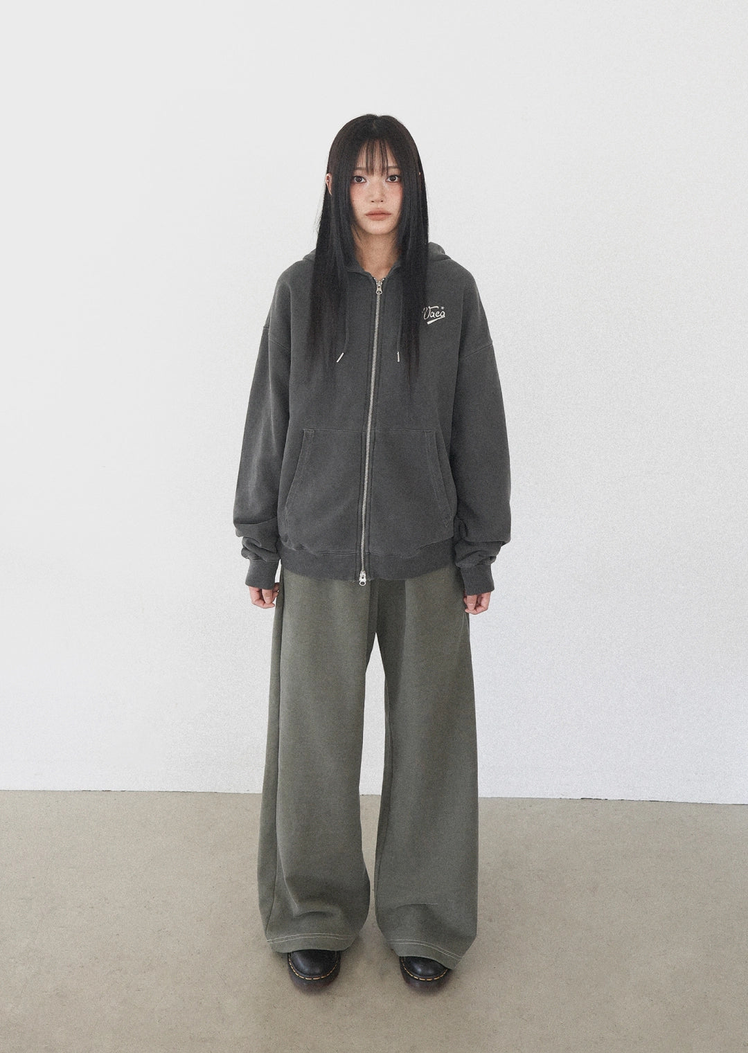 vaca-fw-25-khaki-check-sweat-pants-khaki-s