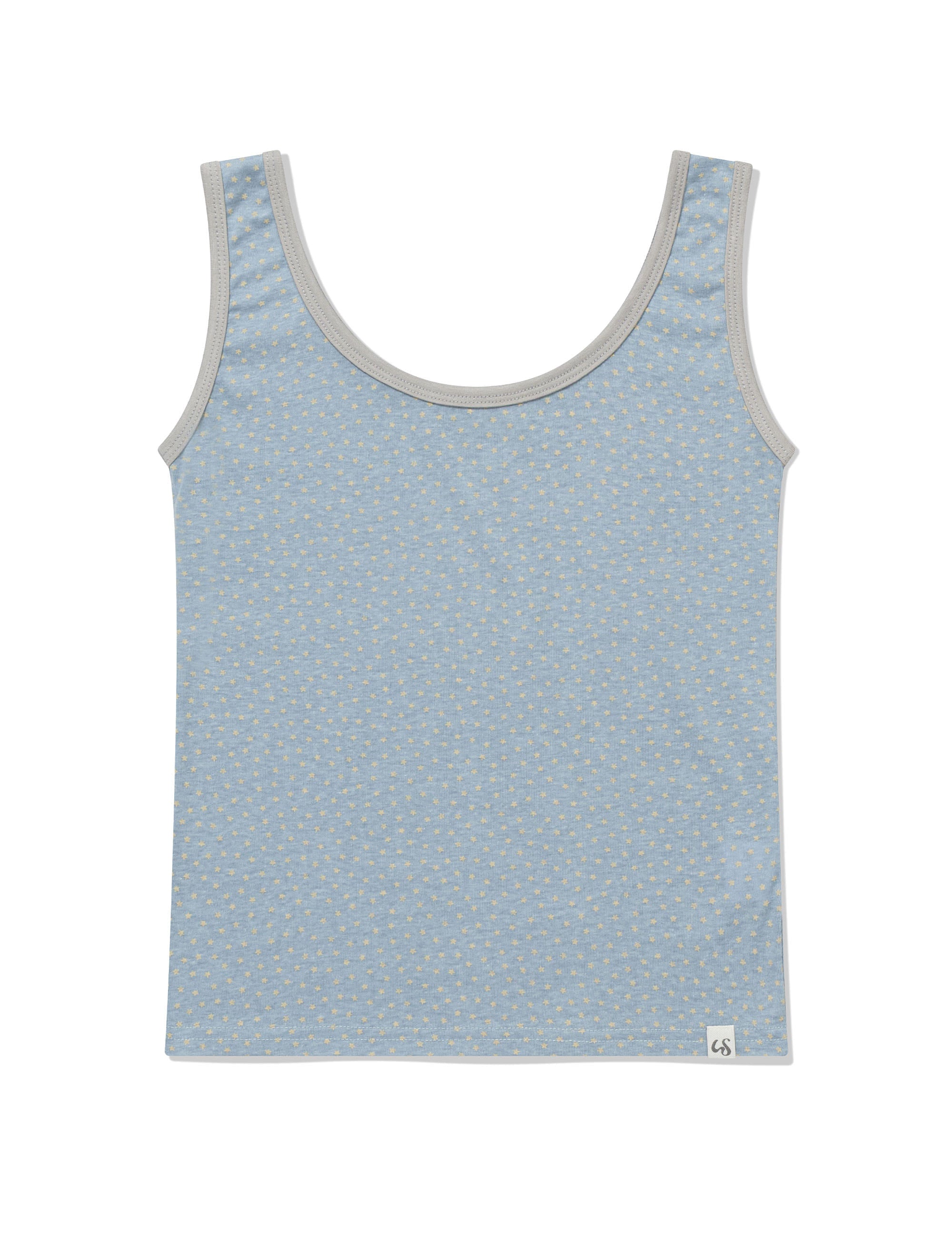uglyshadow-ss-26-star-contrast-sleeveless-blue-blue-s