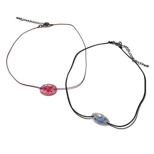 3amgang-fw-25-kawai-button-necklace-2color-pink-angel-s