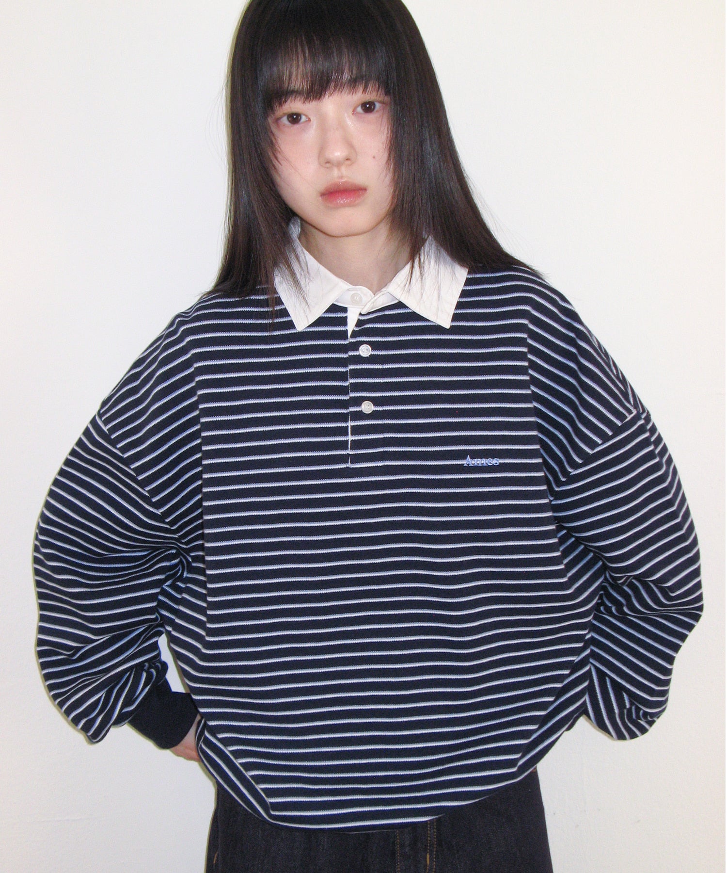 ames-worldwide-ss-26-rugby-stripe-sweatshirt-navy-navy-s
