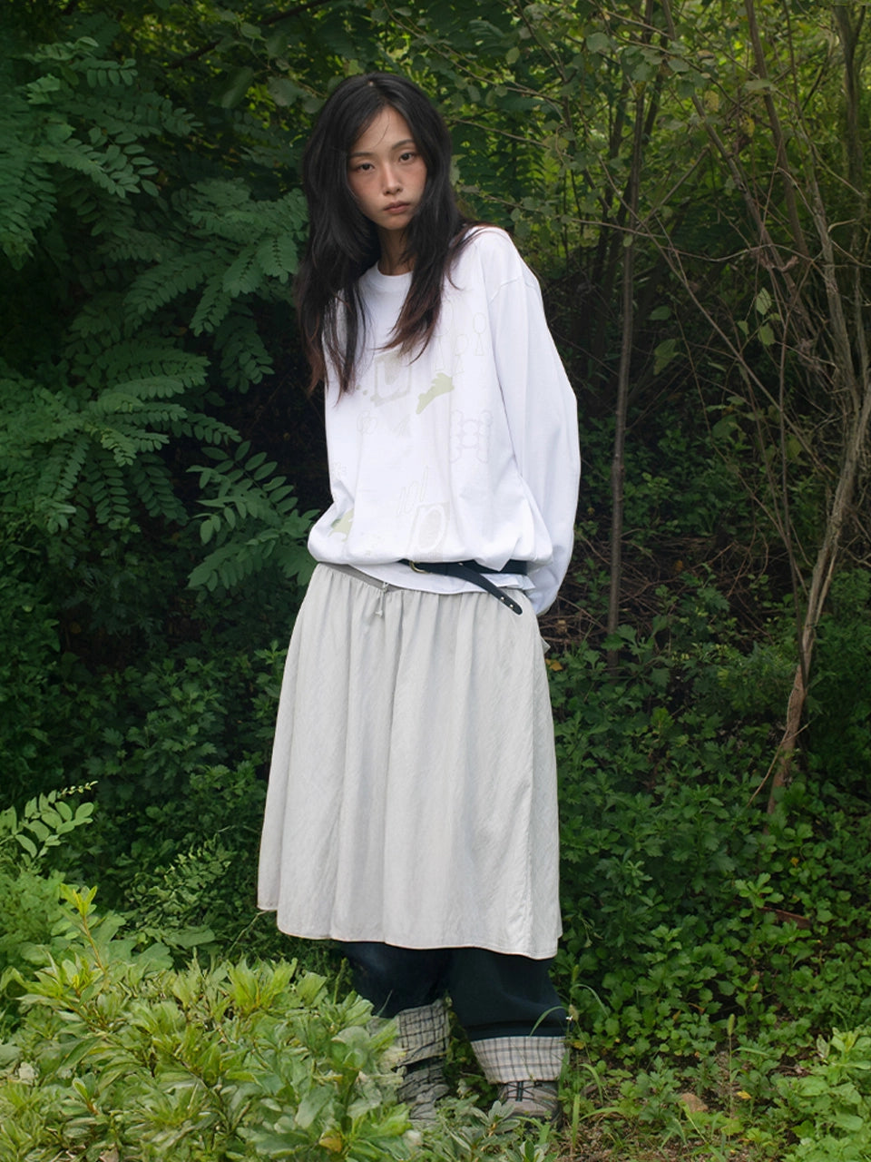 onska-fw-25-flare-rib-skirt-grey-grey-s