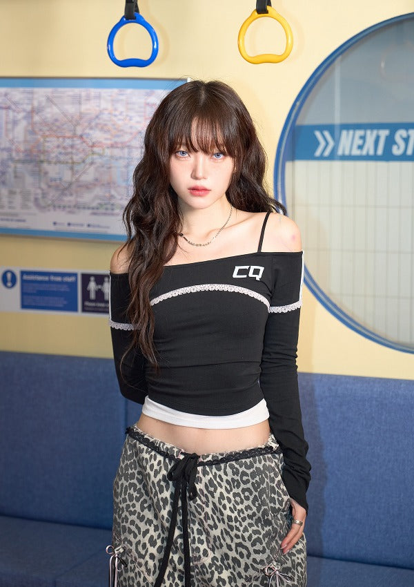 cherryquiri-fw-24-lace-layered-off-shoulder-sleeve-black