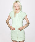 nastyfancyclub-ss-26-hotfix-puff-sleeve-hood-one-piece-mint-f26qd139-mint-s