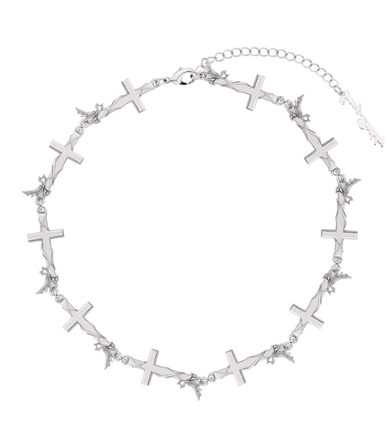 everybirthday-ss-25-corset-cross-signature-necklace