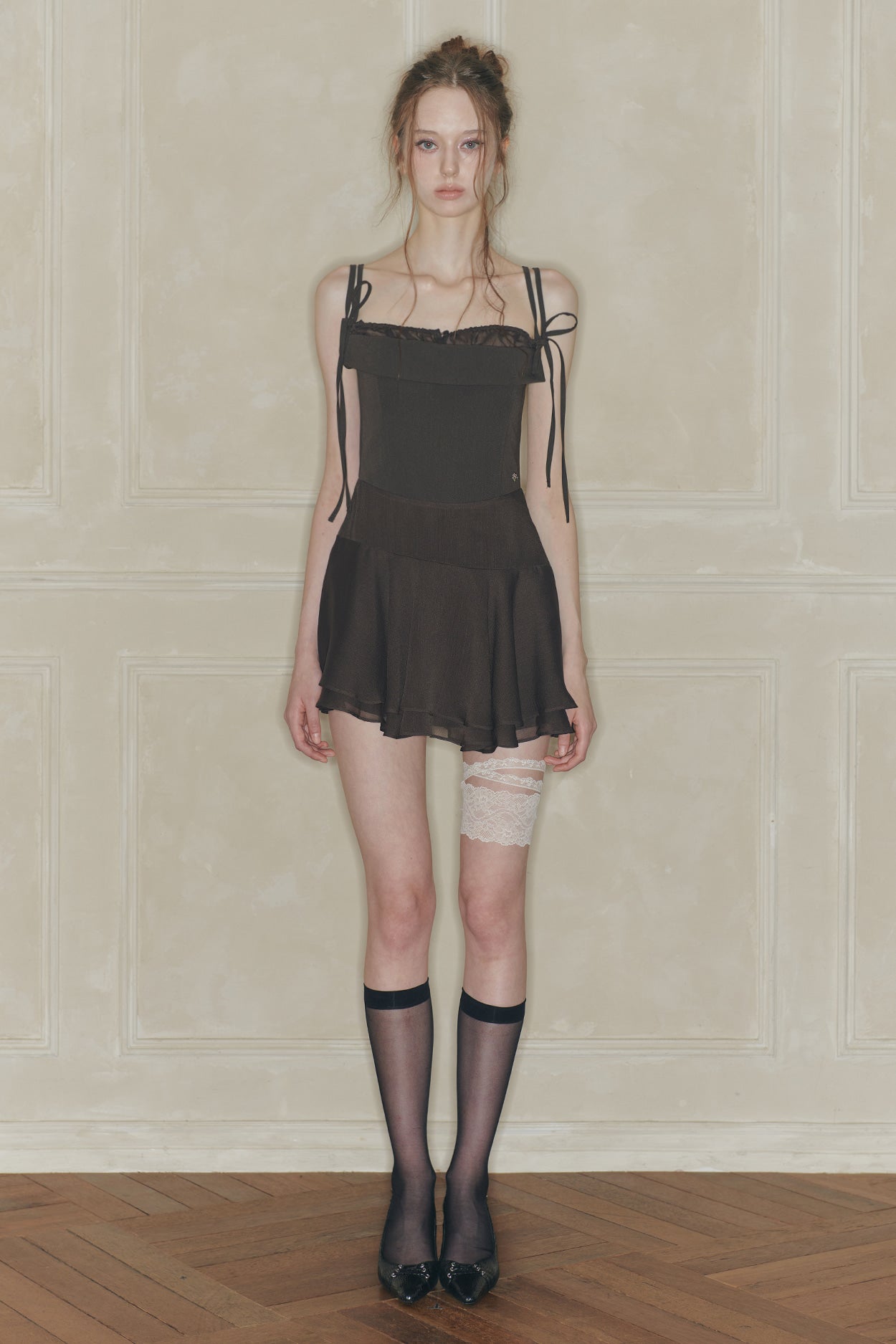 pain-or-pleasure-fw-26-heart-ribbon-dress-brown-brown-s