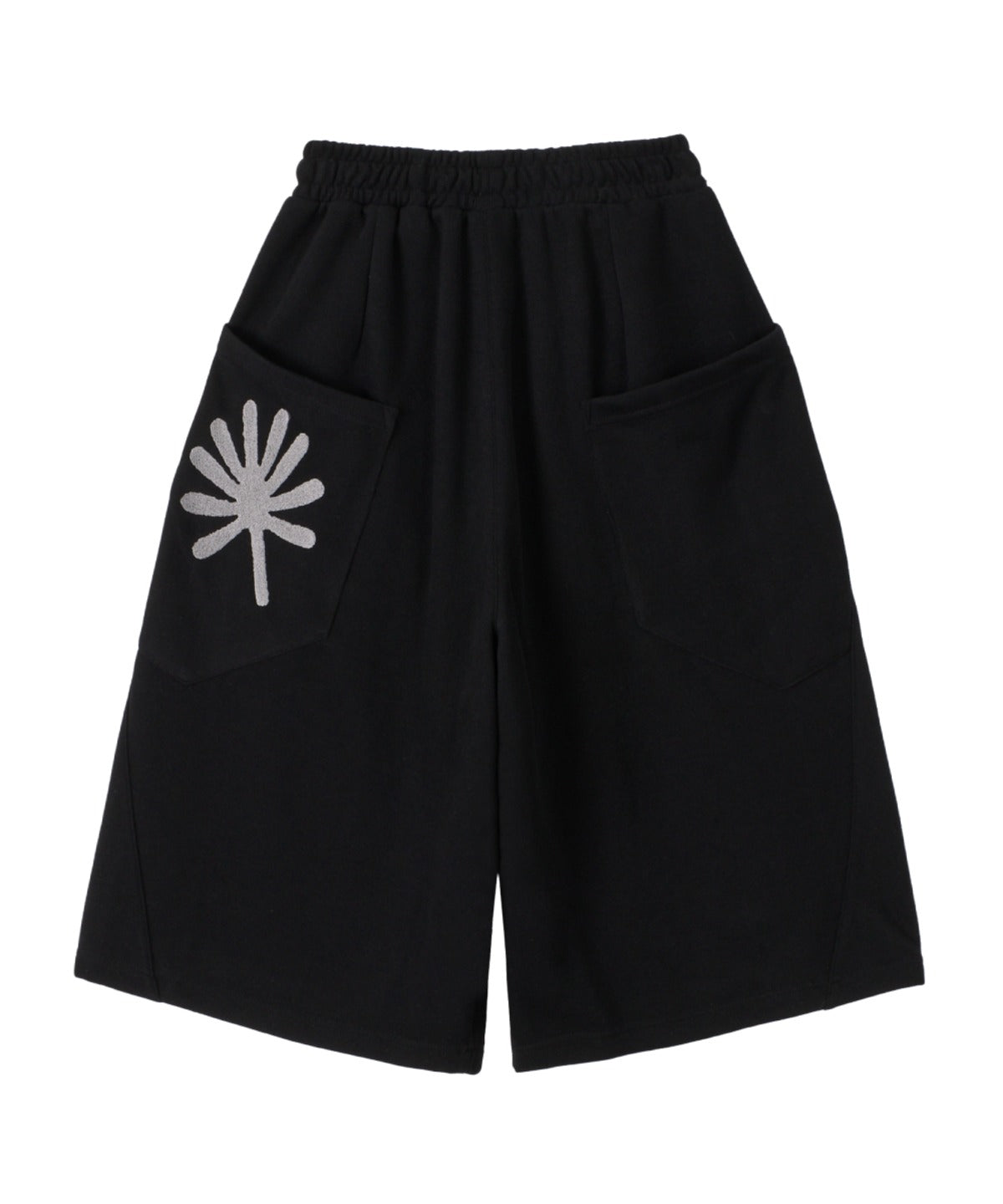 dandel-ss-25-dd-symbol-sweat-bermuda-pants-(black)