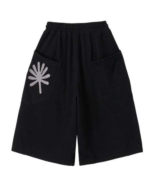 dandel-ss-25-dd-symbol-sweat-bermuda-pants-(black)