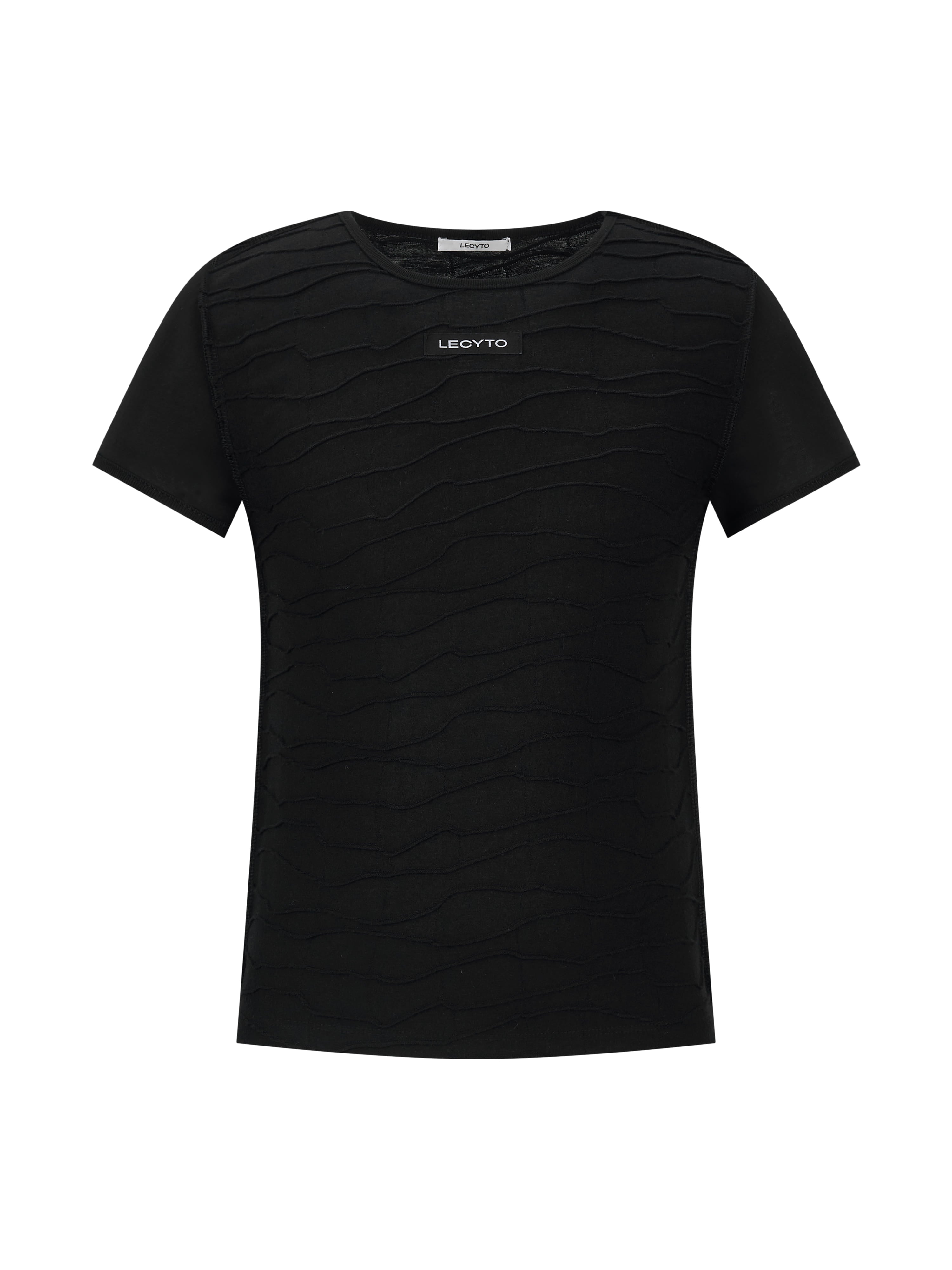 lecyto-ss-26-wave-relief-t-shirt-black-black-s