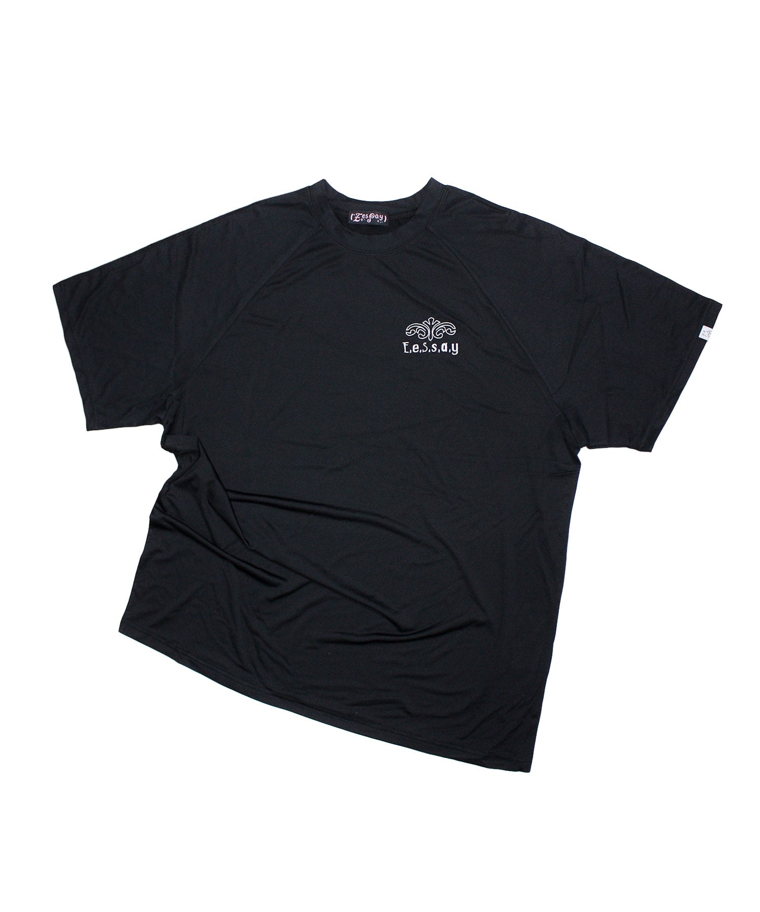 eessay-fw-25-es-raglan-tee-black-black-black-s